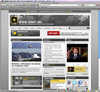 Screenshot of the US Army homepage