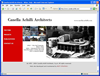 Screenshot of Canella-Achilli Architects' homepage