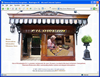 Screenshot of Filomena's homepage