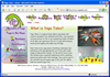 Screenshot of Yogatale's 2004 homepage