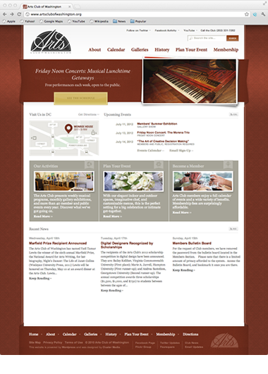 Screenshot of the Kosovo website home page